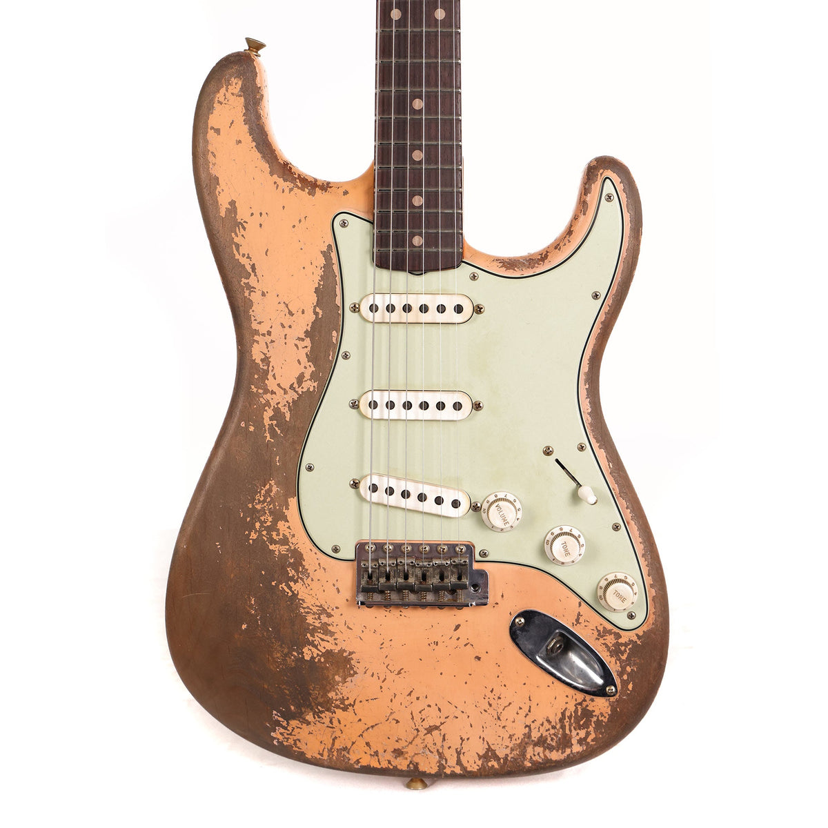 Fender Custom Shop 1962 Stratocaster Ultimate Relic Shell Pink Masterbuilt Andy Hicks — 1