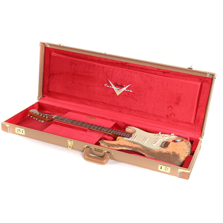 Fender Custom Shop 1962 Stratocaster Ultimate Relic Shell Pink Masterb ...