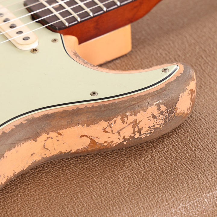 Fender Custom Shop 1962 Stratocaster Ultimate Relic Shell Pink Masterbuilt Andy Hicks