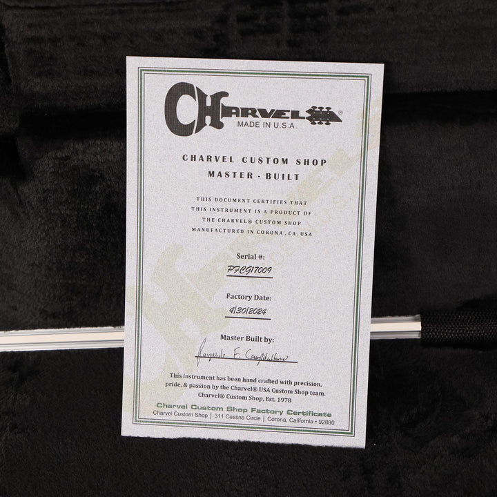 Charvel Custom Shop So-Cal 24-Fret HSH Seafoam Green Masterbuilt Pat Campolattano