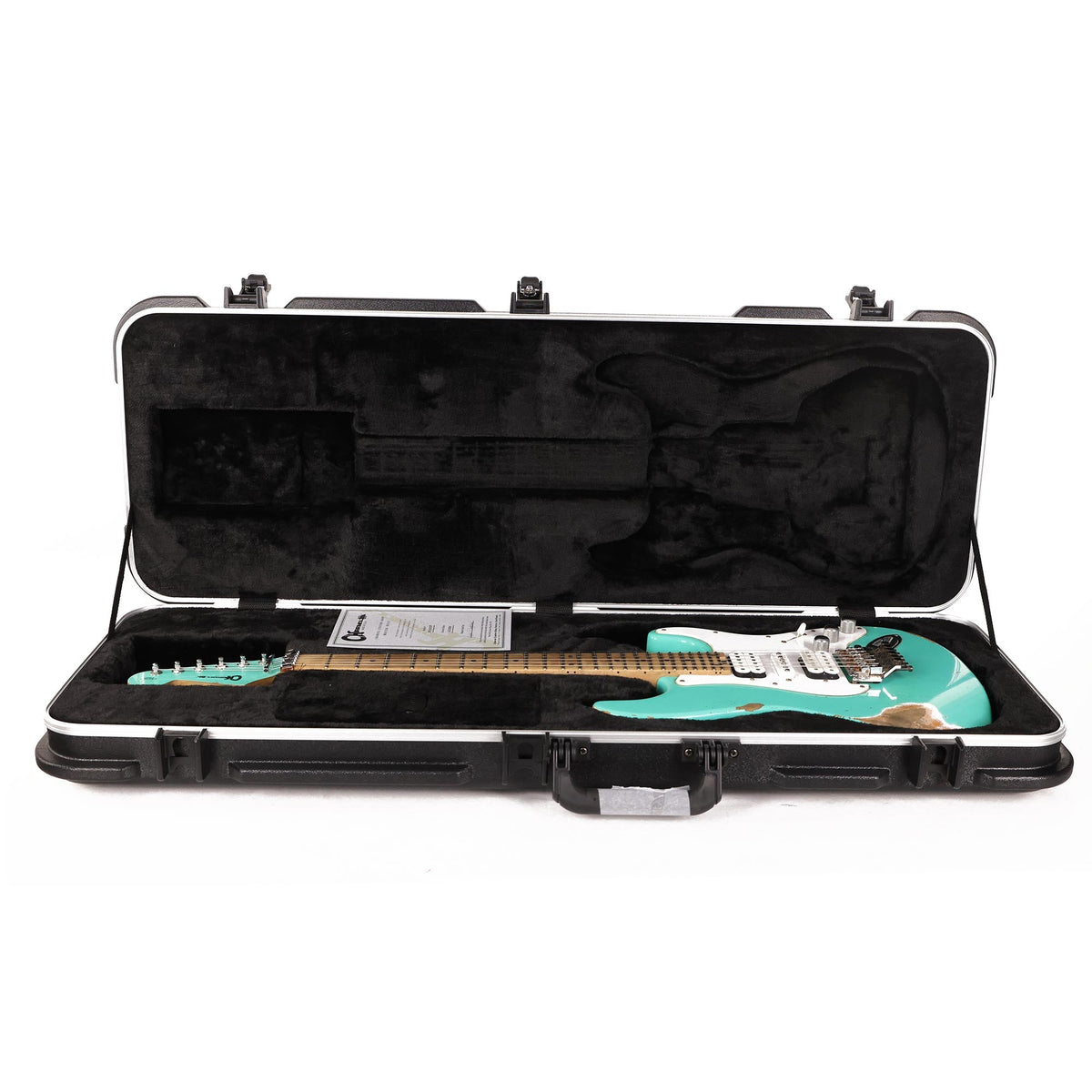Charvel Custom Shop So-Cal 24-Fret HSH Seafoam Green Masterbuilt Pat Campolattano — 12