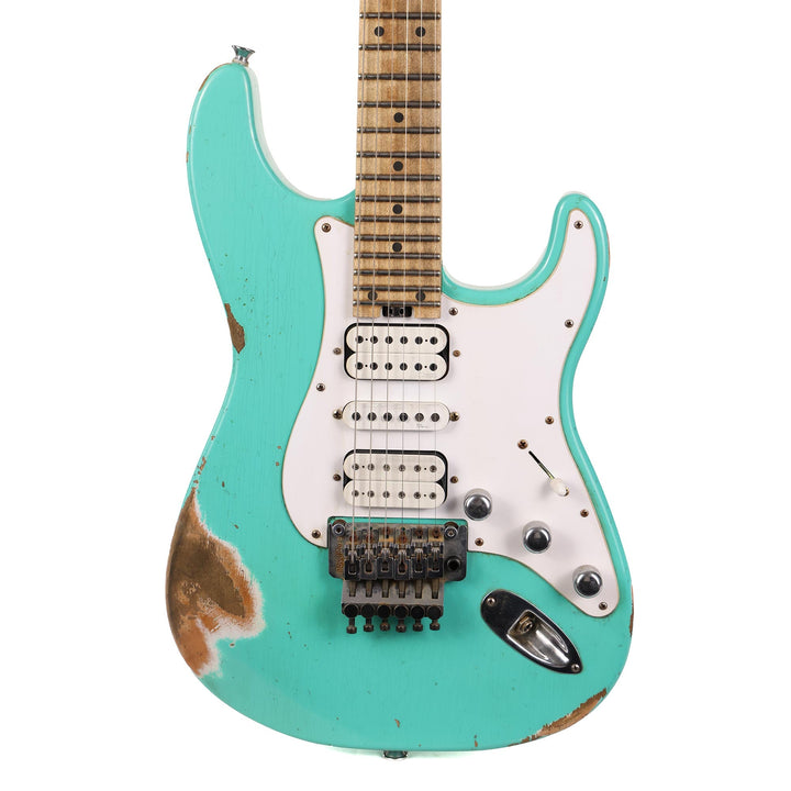 Charvel Custom Shop So-Cal 24-Fret HSH Seafoam Green Masterbuilt Pat Campolattano