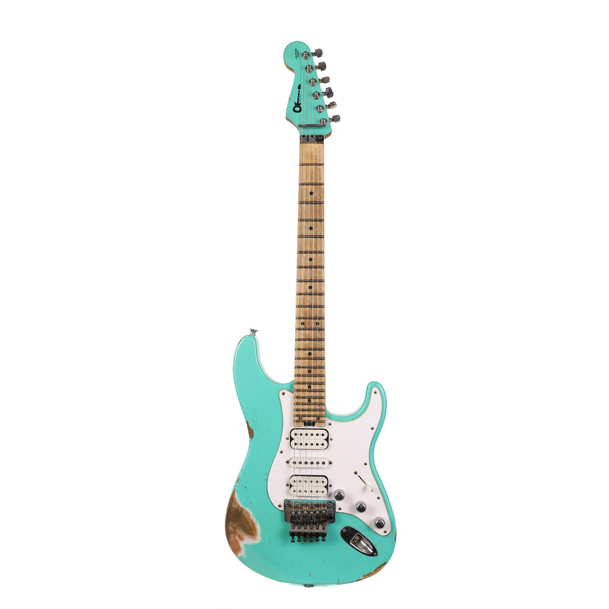 Charvel Custom Shop So-Cal 24-Fret HSH Seafoam Green Masterbuilt Pat Campolattano — 2