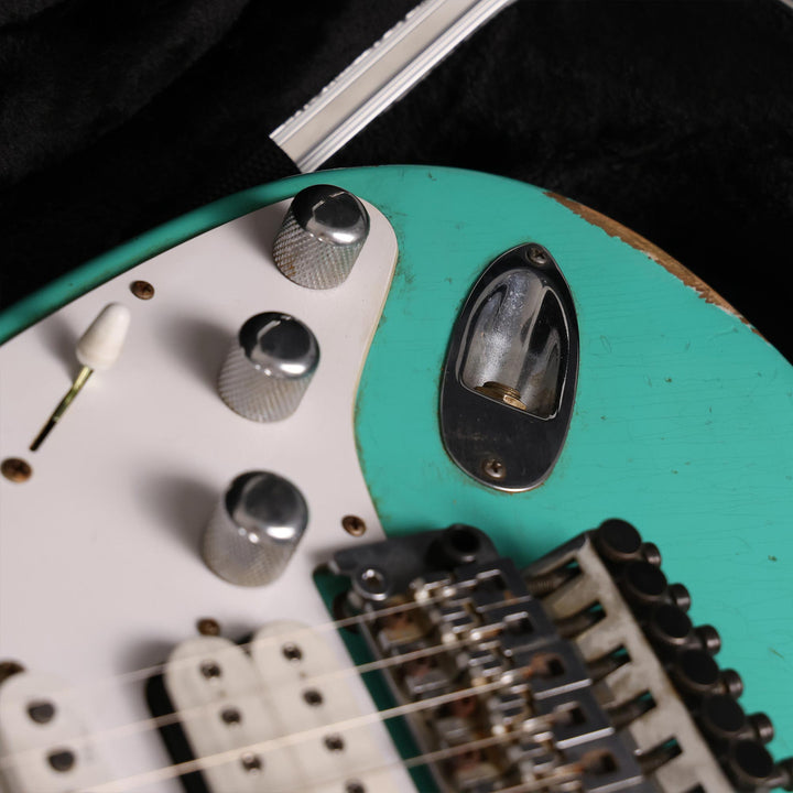 Charvel Custom Shop So-Cal 24-Fret HSH Seafoam Green Masterbuilt Pat Campolattano