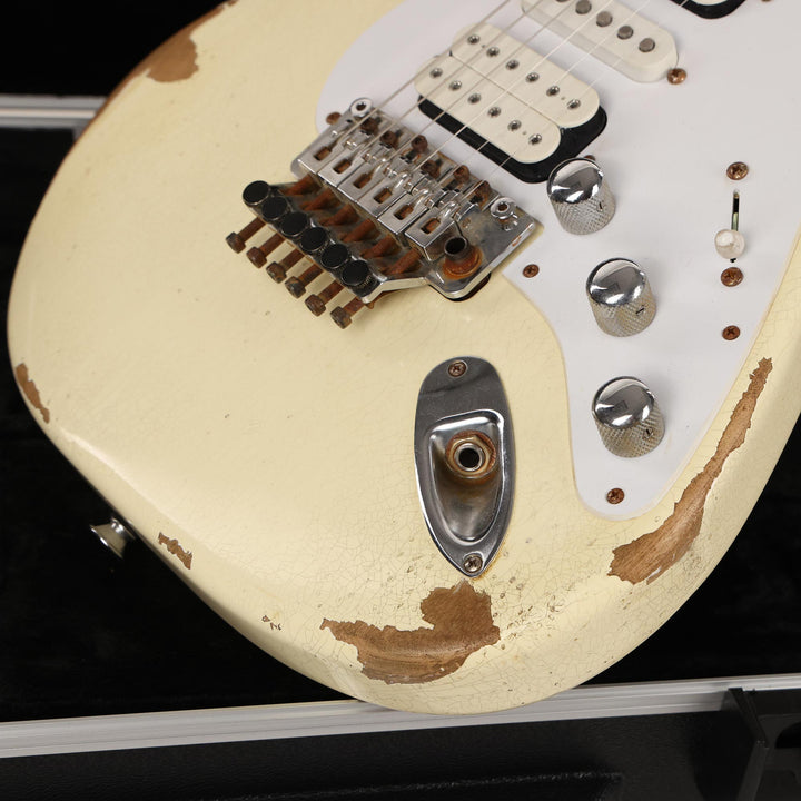 Charvel Custom Shop So-Cal 24-Fret HSH Vanilla Shake Masterbuilt Pat Campolattano