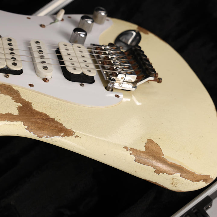 Charvel Custom Shop So-Cal 24-Fret HSH Vanilla Shake Masterbuilt Pat Campolattano