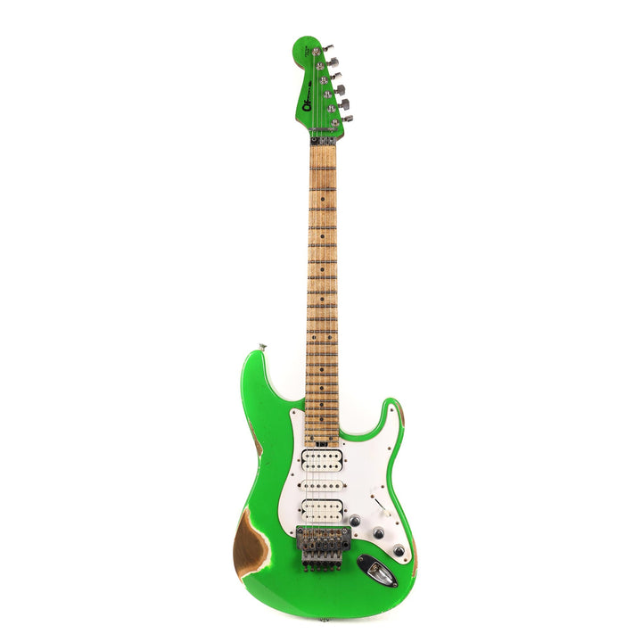 Charvel Custom Shop So-Cal 24-Fret HSH Slime Green Masterbuilt Pat Campolattano