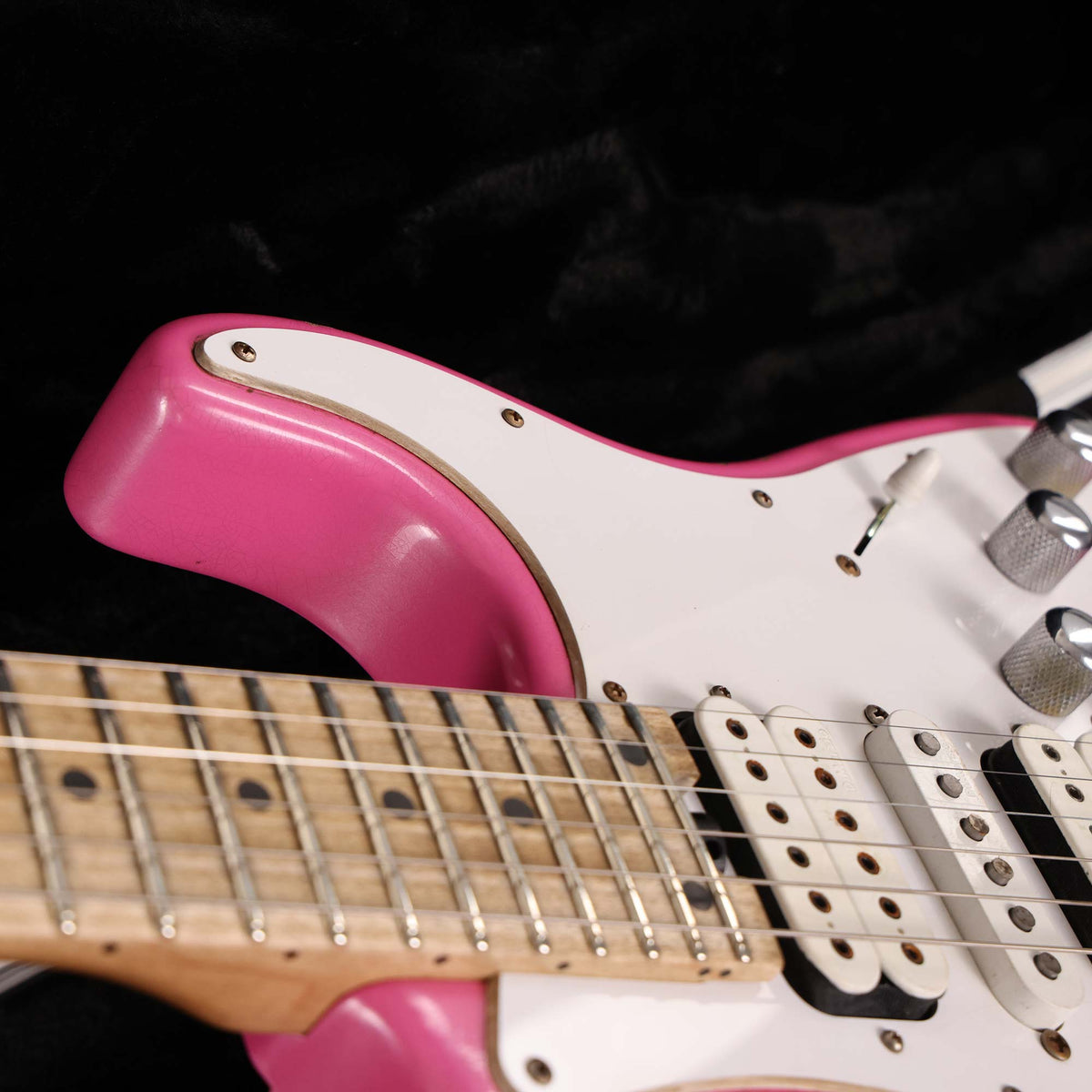Charvel Custom Shop So-Cal 24-Fret HSH Platinum Pink Masterbuilt Pat Campolattano — 7