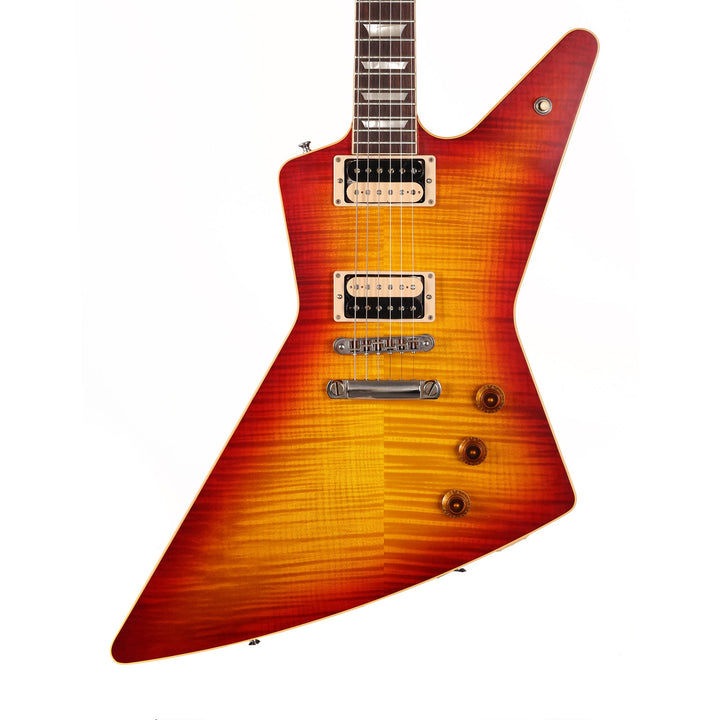 Gibson Custom Shop Explorer Custom Made 2 Measure Antique Factory Burst VOS