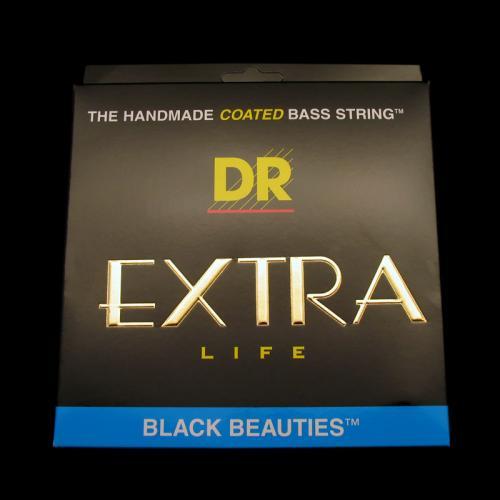 DR Black Beauties 6-String Bass Strings (Medium 30-125)