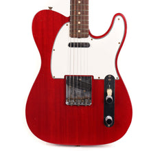 Fender Custom Shop 1963 Telecaster Mahogany Body Journeyman Relic Crimson Transparent 2023