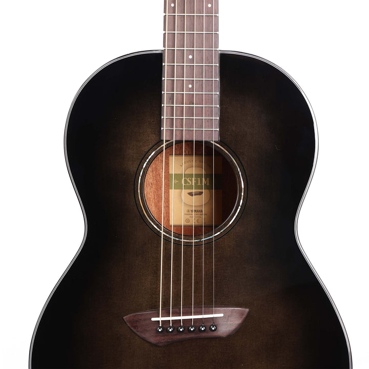 Yamaha CSF1M Parlor Guitar Translucent Black Used