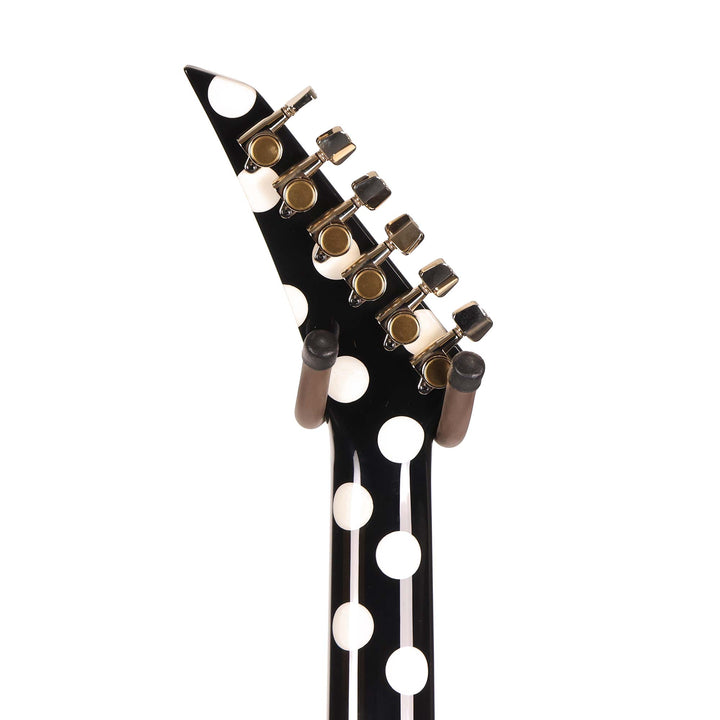 Jackson Custom Shop RR 1.5 Rhoads Black with White Polka Dots