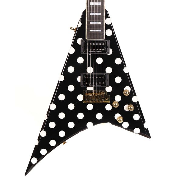 Jackson Custom Shop RR 1.5 Rhoads Black with White Polka Dots