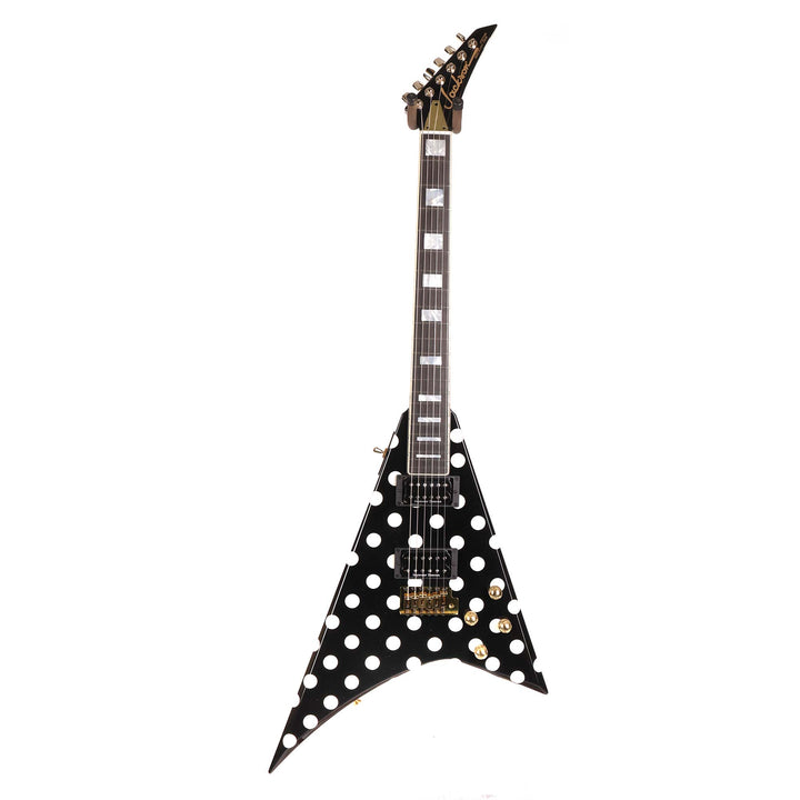 Jackson Custom Shop RR 1.5 Rhoads Black with White Polka Dots