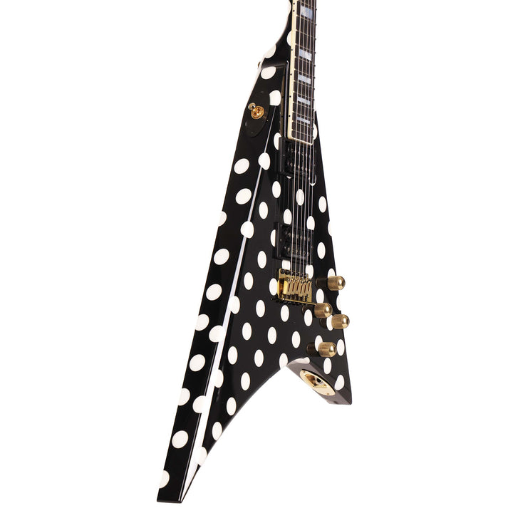 Jackson Custom Shop RR 1.5 Rhoads Black with White Polka Dots