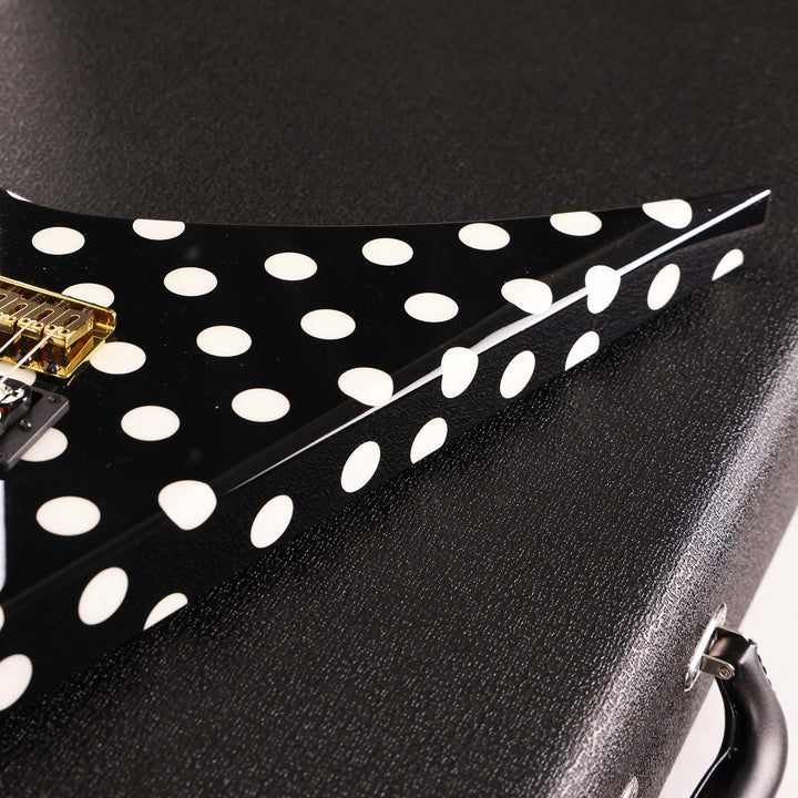 Jackson Custom Shop RR 1.5 Rhoads Black with White Polka Dots