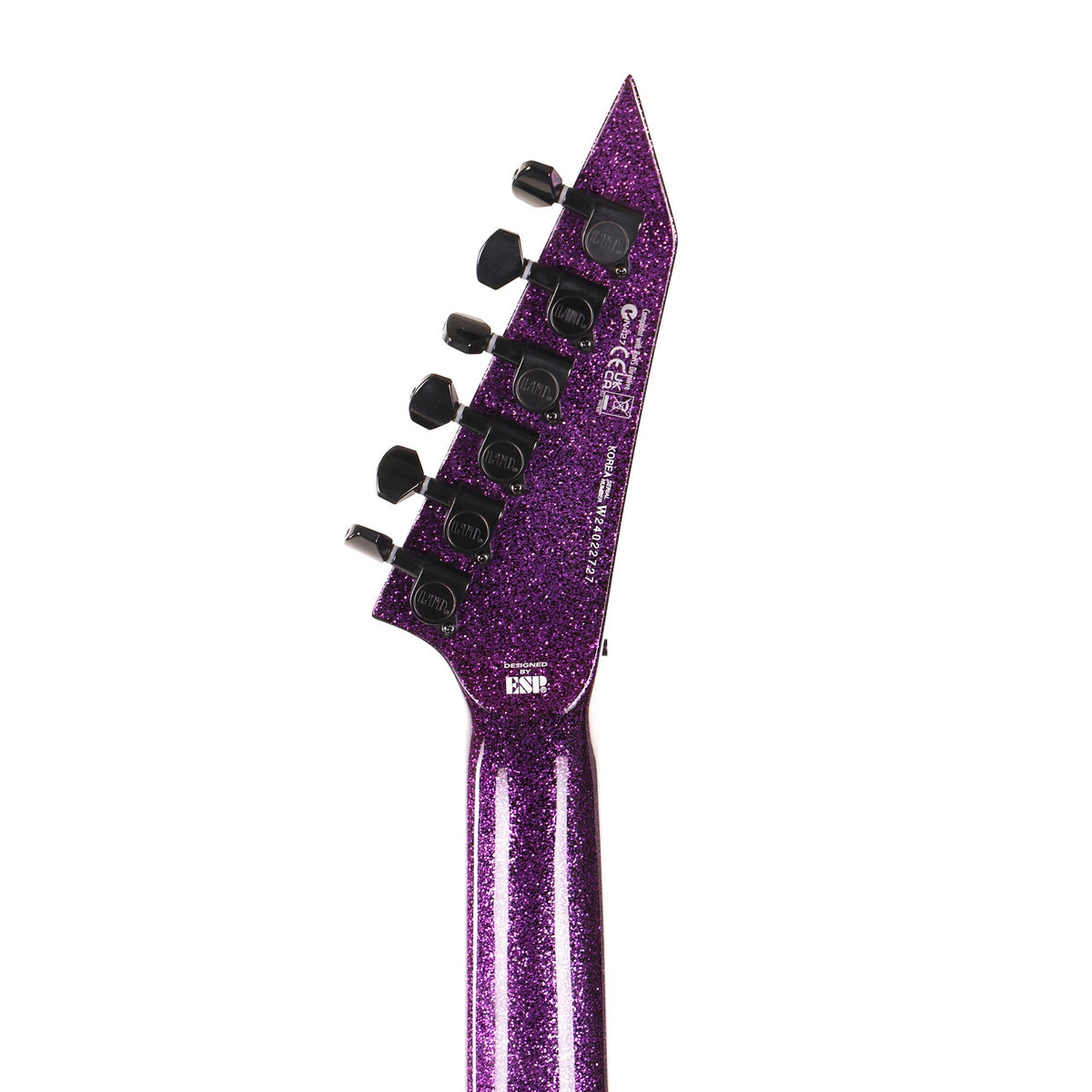 ESP LTD KH-602 Kirk Hammett Signature Purple Sparkle — 7