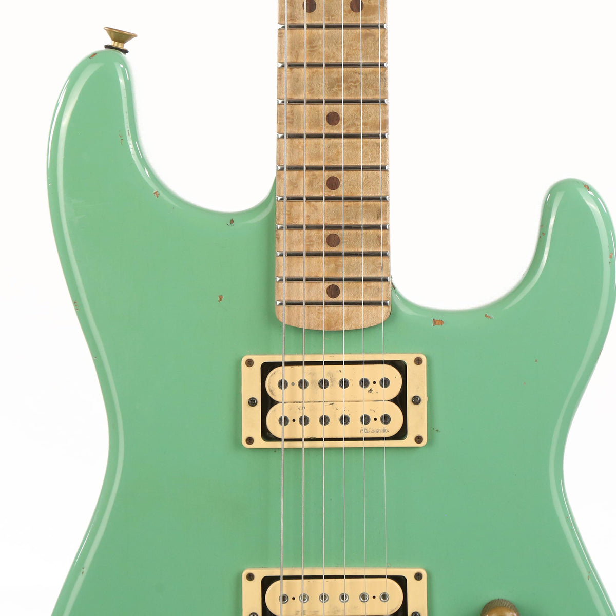 Charvel Custom Shop San Dimas Nitro Aged Hardtail Guitar Celadon Green 2014 — 7