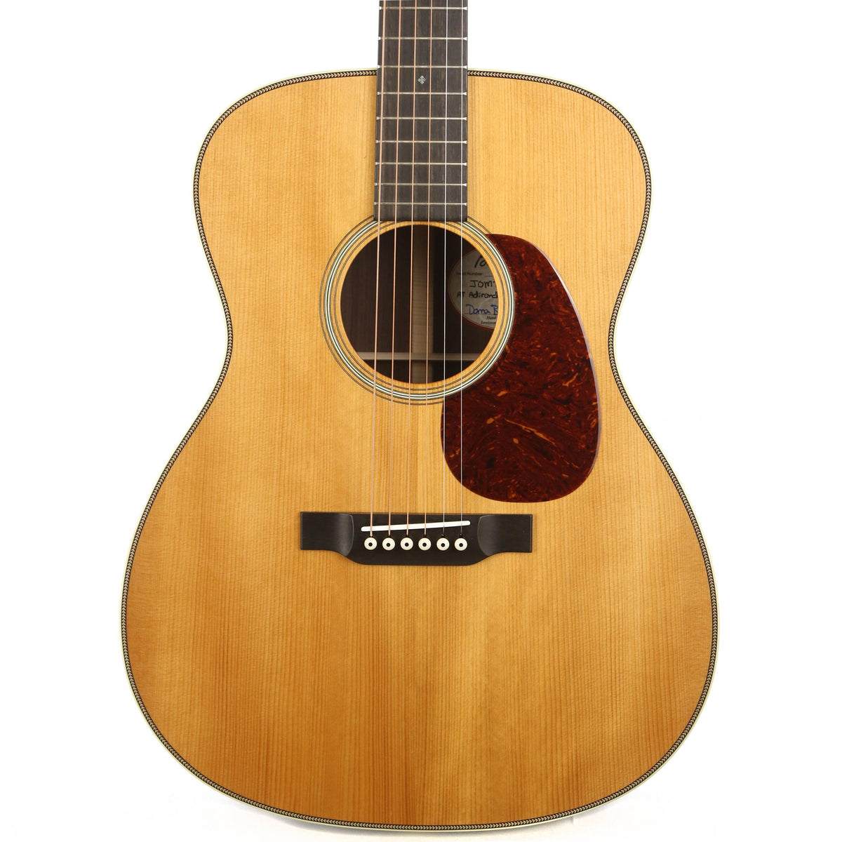Bourgeious JOMT Acoustic Adirondack Spruce Top Natural 2020 — 1