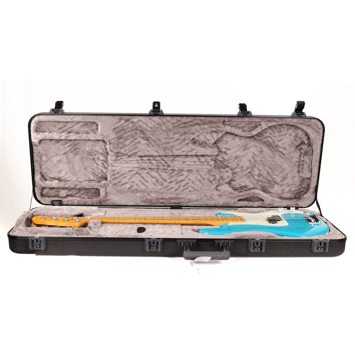 Fender American Pro II Precision Bass Miami Blue — 8
