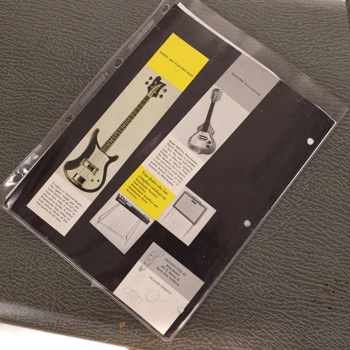 1960 Rickenbacker 375 Mapleglo John Entwistle Collection