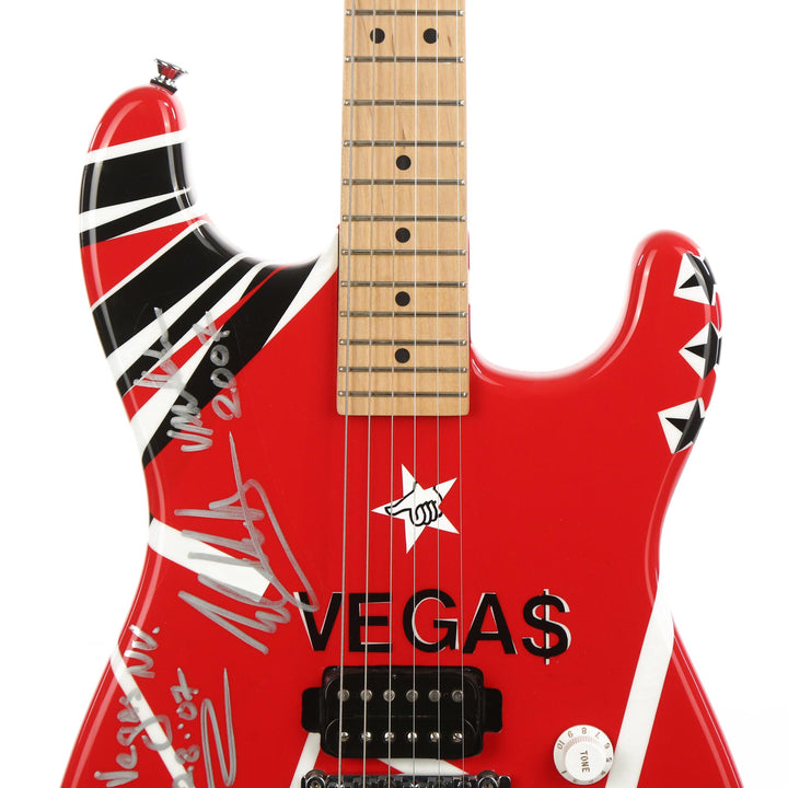 Charvel EVH Art Series Las Vegas Red, White and Black 2007