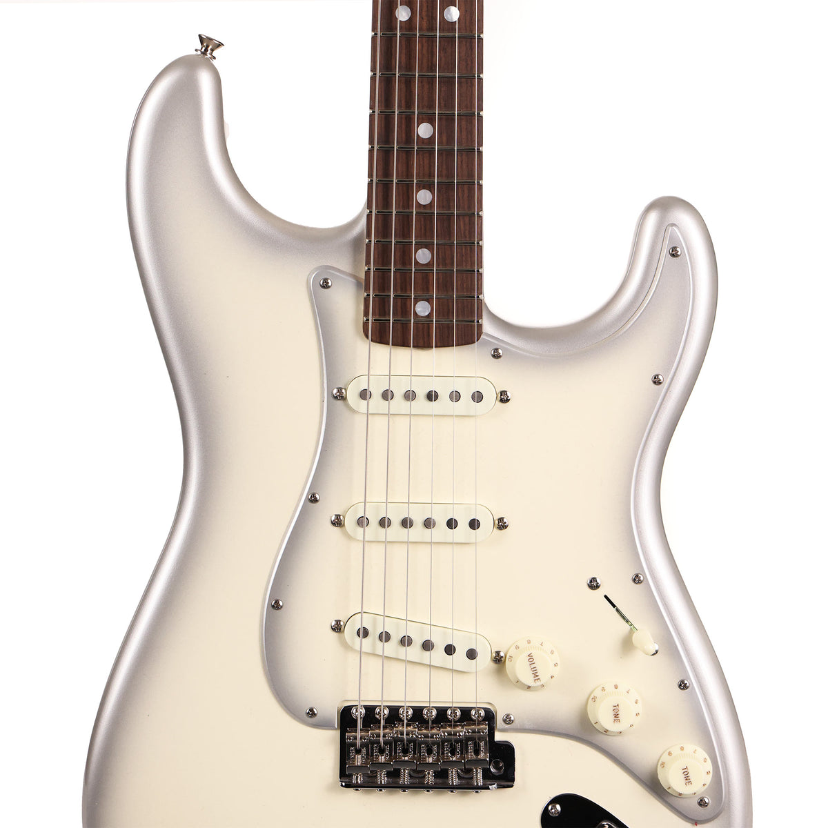 Fender Custom Shop 1967 Stratocaster Silver Antigua Burst Masterbuilt Andy Hicks — 4