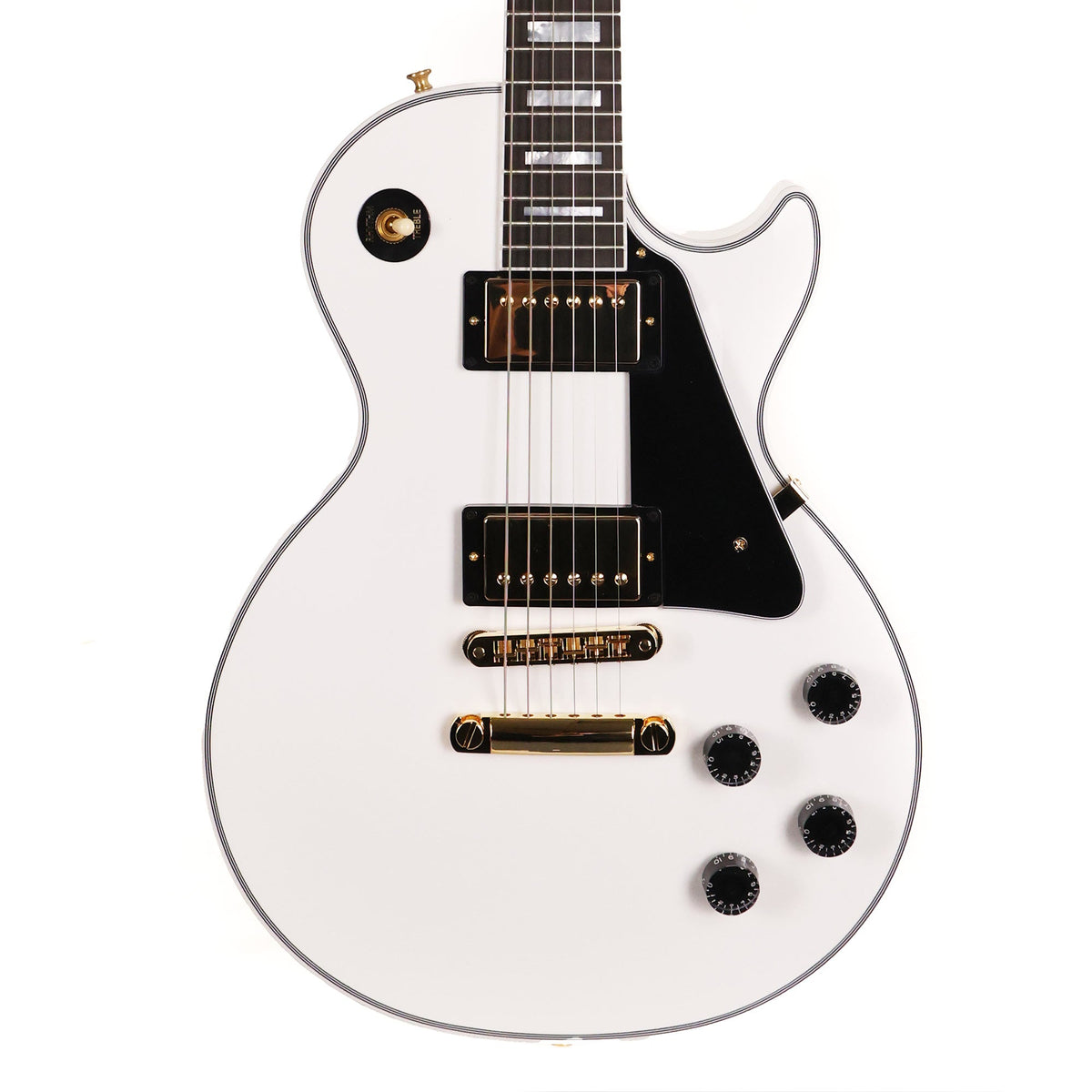 Gibson Custom Shop Les Paul Custom Alpine White 2025 — 1