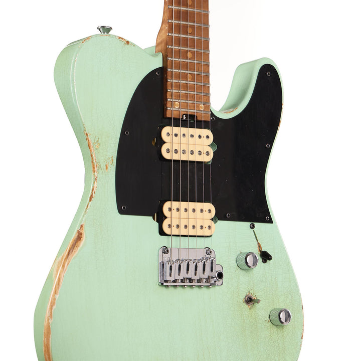 Charvel Custom Shop Style 2 Surf Green Masterbuilt Metal Joe Williams
