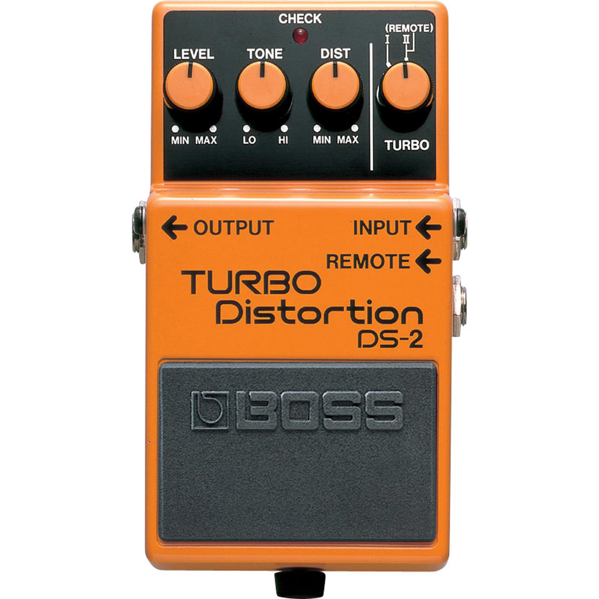 Boss DS-2 Turbo Distortion Effect Pedal | The Music Zoo