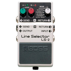Boss LS-2 Line Selector Pedal | The Music Zoo Boss LS-2 Line Selector Pedal | The Music Zoo