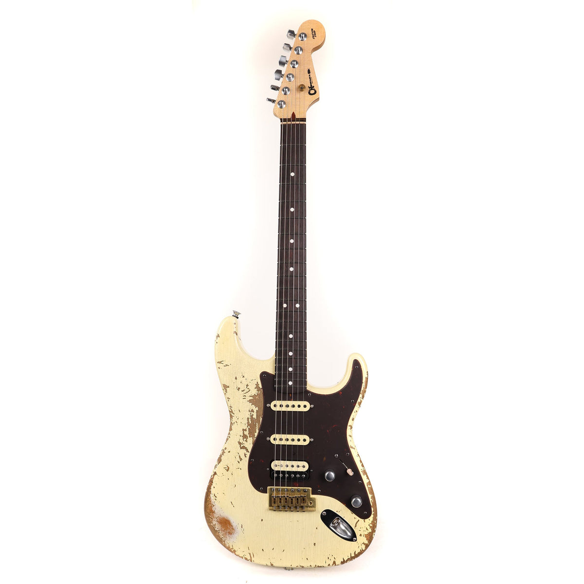 Charvel Custom Shop Nitro Aged So-Cal Vintage White — 2