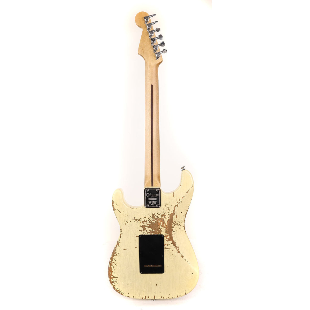Charvel Custom Shop Nitro Aged So-Cal Vintage White — 3