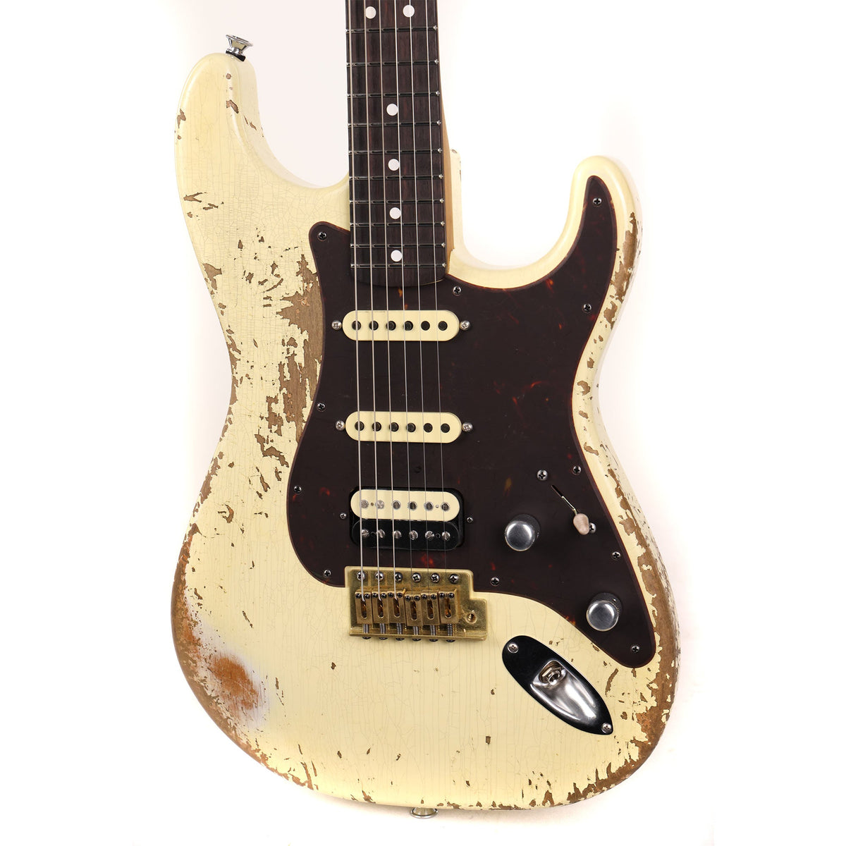 Charvel Custom Shop Nitro Aged So-Cal Vintage White — 5