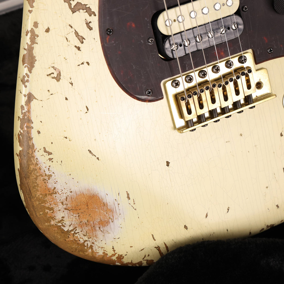 Charvel Custom Shop Nitro Aged So-Cal Vintage White — 8