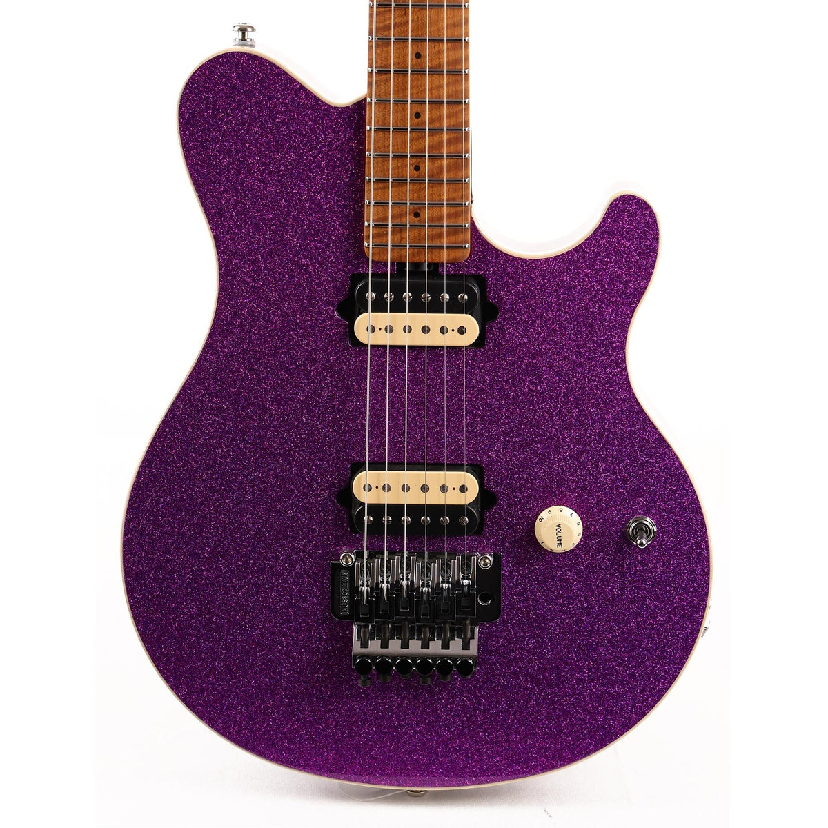 Ernie Ball Music Man Axis Guitar Fuschia Sparkle Music Zoo Exclusive — 1