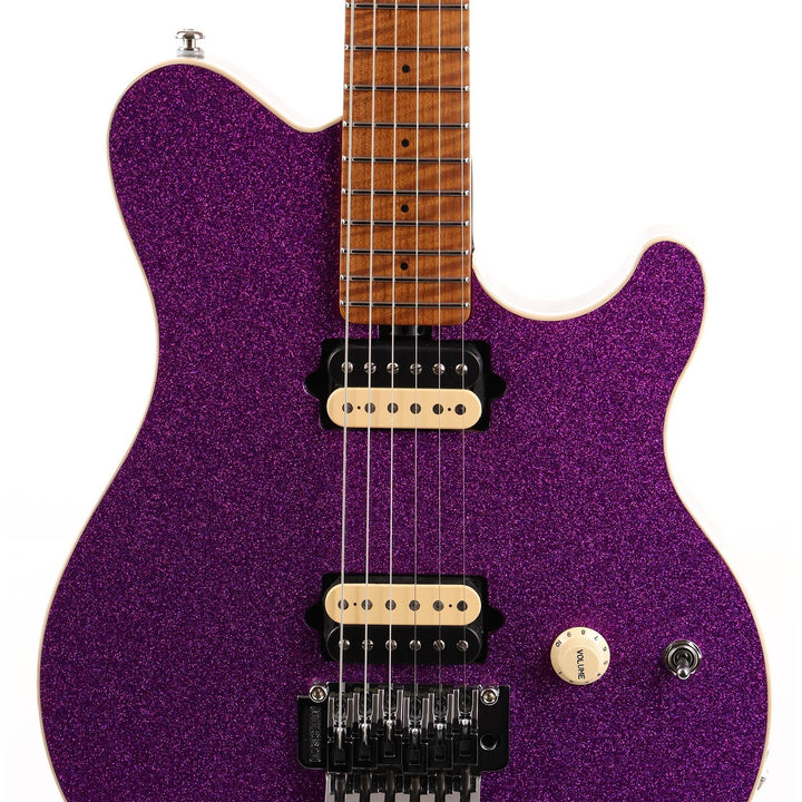 Ernie Ball Music Man Axis Guitar Fuschia Sparkle Music Zoo Exclusive