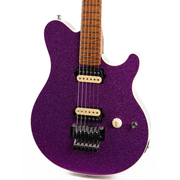 Ernie Ball Music Man Axis Guitar Fuschia Sparkle Music Zoo Exclusive
