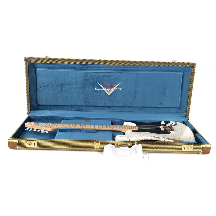 Fender Custom Shop 1969 Stratocaster Heavy Relic Frost White