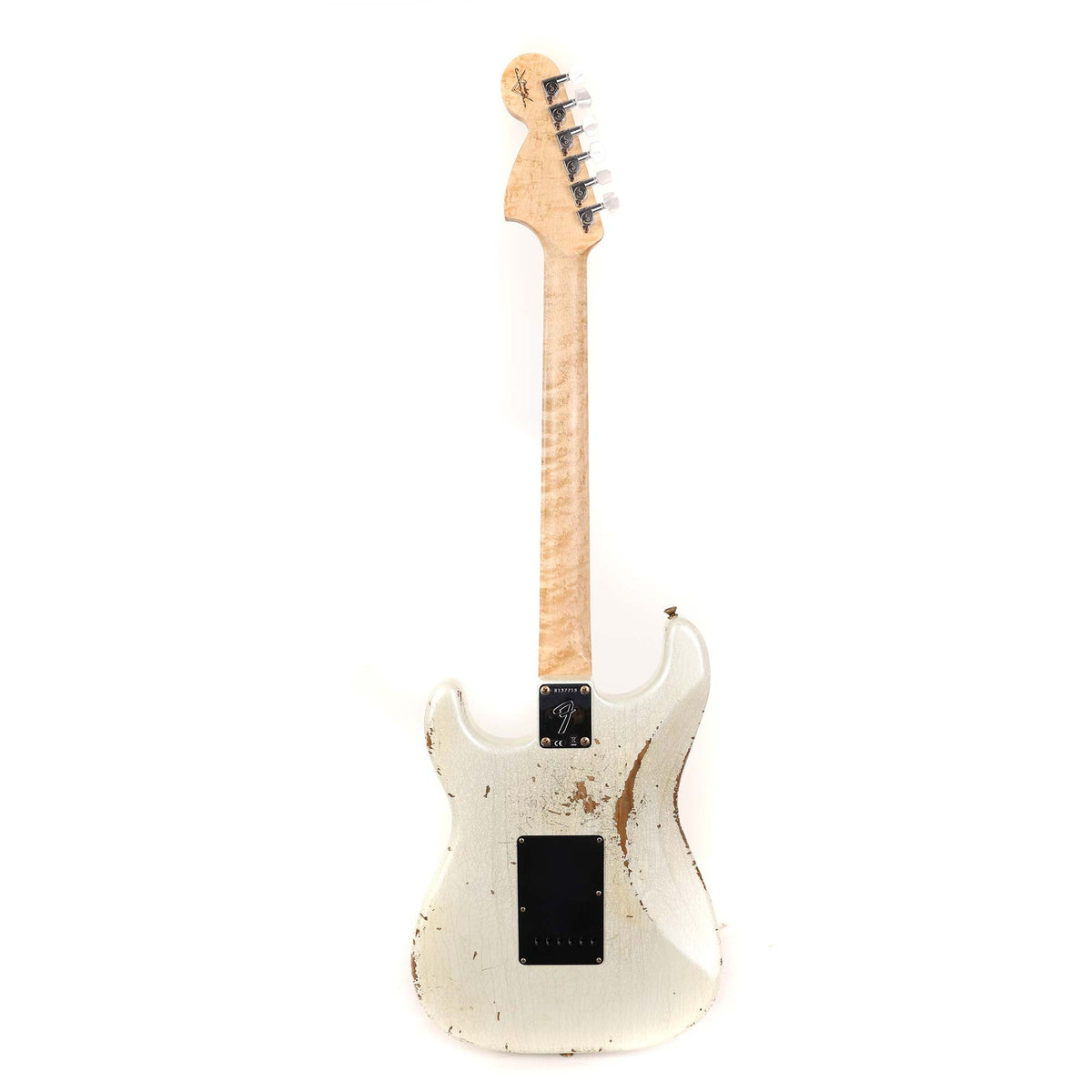 Fender Custom Shop 1969 Stratocaster Heavy Relic Frost White — 3