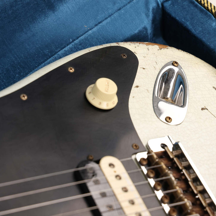 Fender Custom Shop 1969 Stratocaster Heavy Relic Frost White
