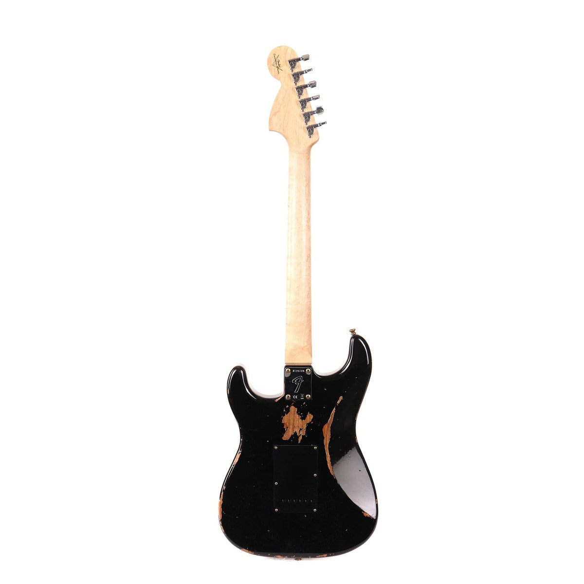 Fender Custom Shop 1969 Stratocaster Heavy Relic Black 2024 — 3