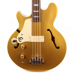 Epiphone Jack Casady Bass Left-Handed Metallic Gold | The Music Zoo