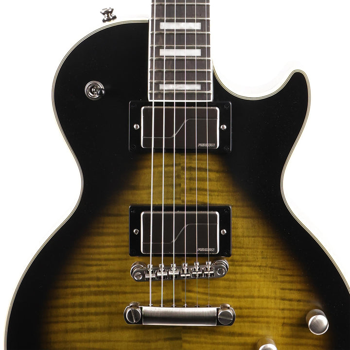 Epiphone Les Paul Prophecy Olive Tiger Aged Gloss Used