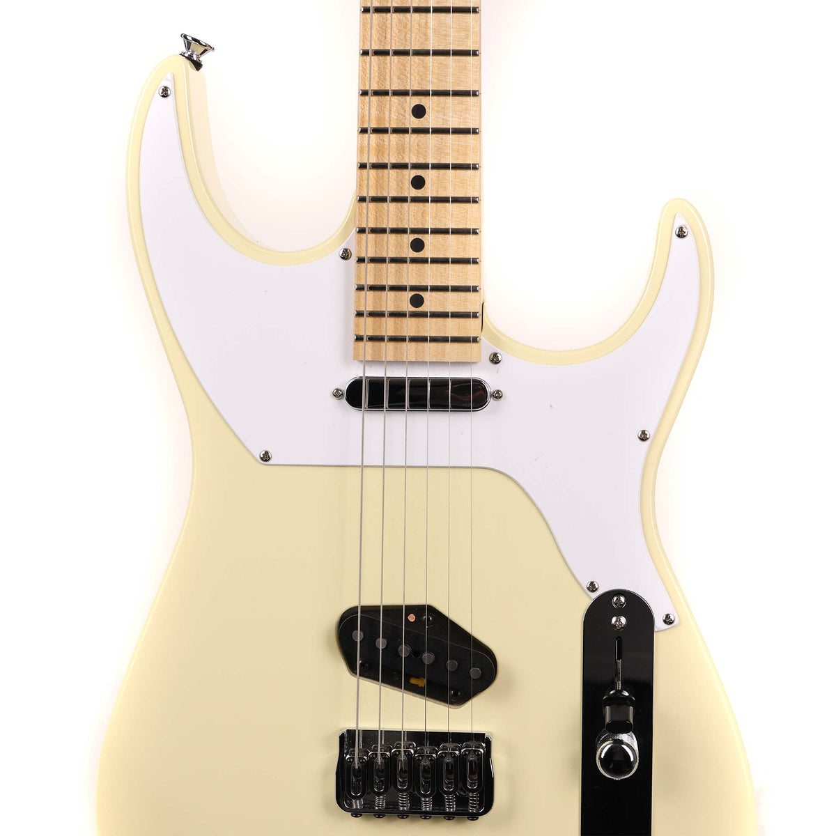 Charvel Custom Shop Dinky 2SC Vintage White Masterbuilt Red Dave Nichols 2025 — 4
