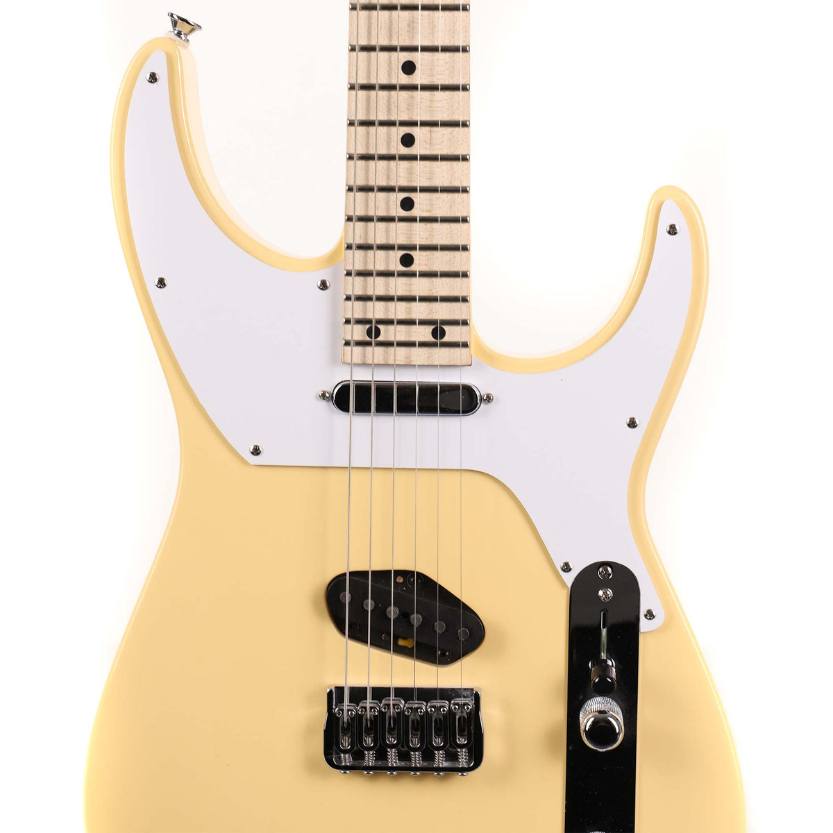 Jackson Custom Shop Soloist 2SC TL Vintage White Masterbuilt Metal Joe Williams — 4
