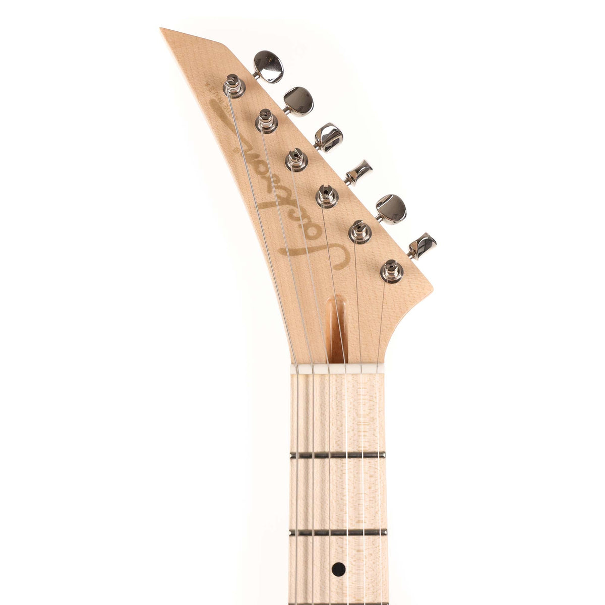 Jackson Custom Shop Soloist 2SC TL Vintage White Masterbuilt Metal Joe Williams — 6
