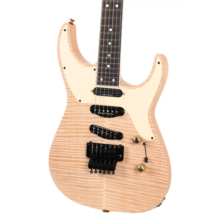 Jackson Custom Shop SL Soloist 3S-V Flame Top Natural