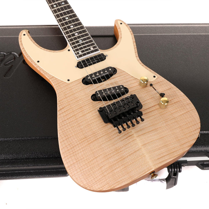Jackson Custom Shop SL Soloist 3S-V Flame Top Natural